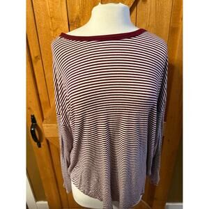 Large Women's Pullover Top Soft Casual Long Sleeve GeeGee